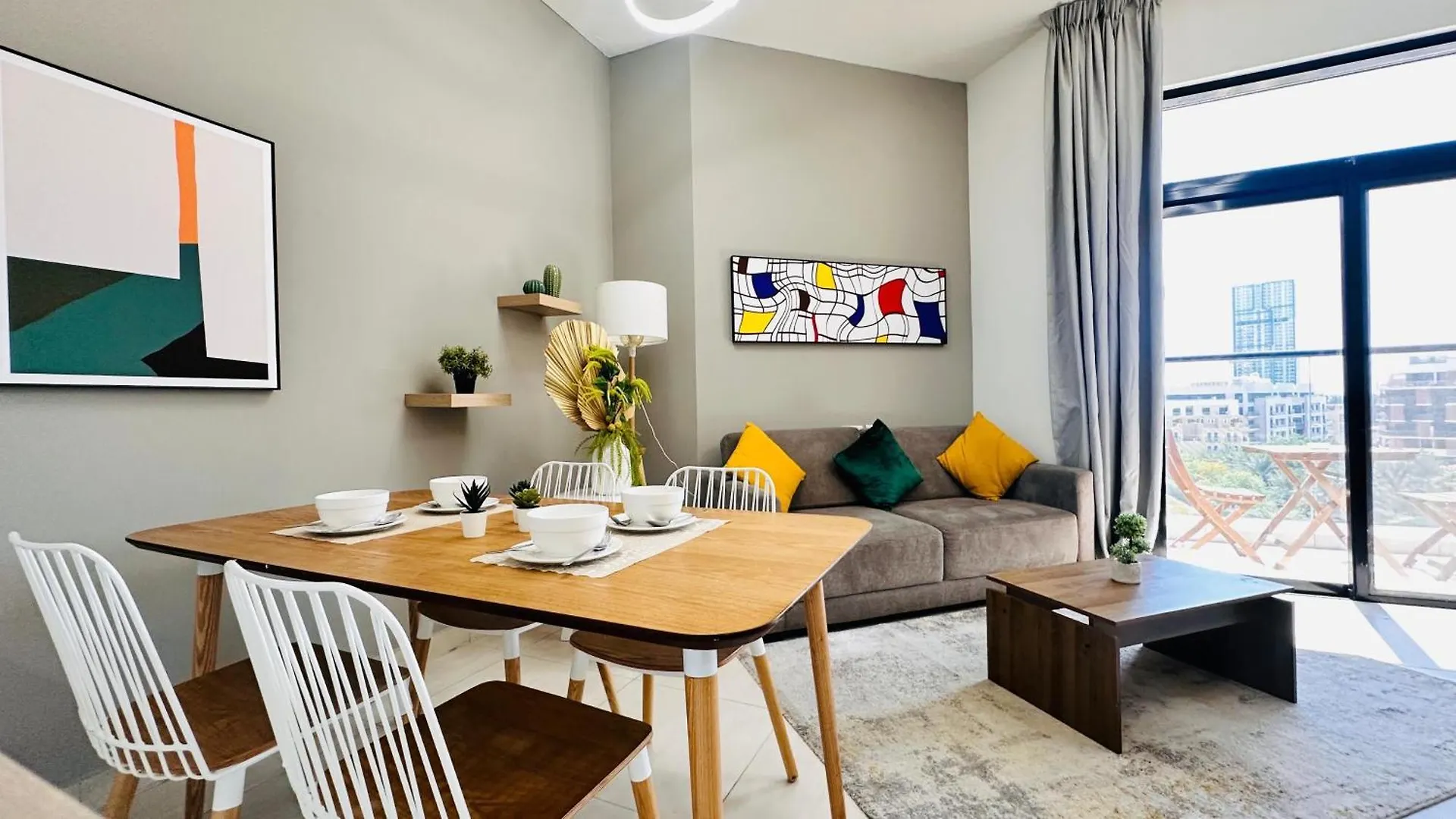 Διαμέρισμα Oyo Home 1366 Standard One Bedroom Jvc Αμπού Ντάμπι Ηνωμένα Αραβικά Εμιράτα