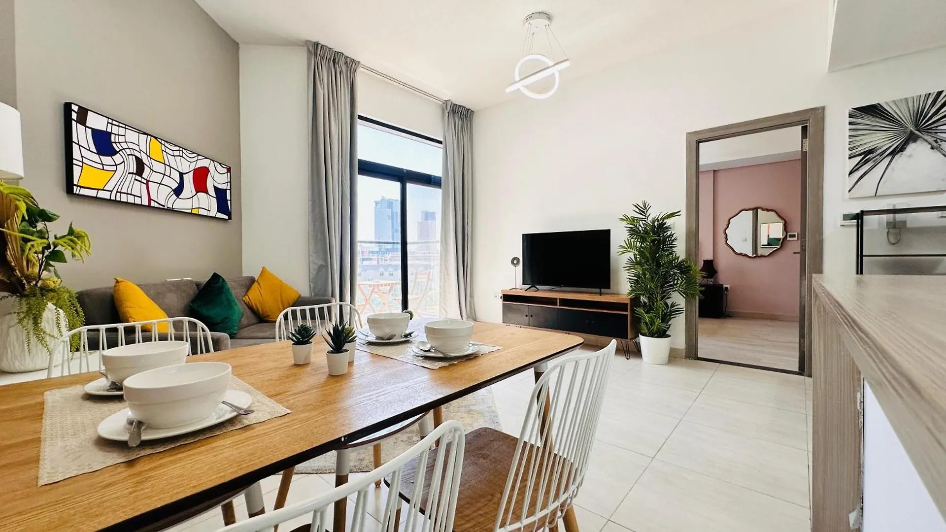 Oyo Home 1366 Standard One Bedroom Jvc Αμπού Ντάμπι